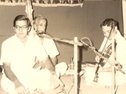 Accompanied by Sikkil Bhaskaran ( Violin) & Umayalpuram K.Sivaraman(not in pic.) ( Mridangam) 